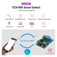 thumbnail image 3 of Wifi Smart Switch Relay USB Module with RF433 Wireless Remote Control Timer Inching Self-Locking ,Universal Remote Adapter, 3 of 5