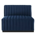 thumbnail image 5 of Conjure Channel Tufted Performance Velvet 5-Piece Sectional-EEI-5775-BLK-COG, 5 of 6