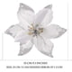 thumbnail image 5 of 30pcs-Flor de simulación Decoración de Navidad Flor de Navidad 13cm Borde dorado-Plata Adepaton LL-1562, 5 of 8