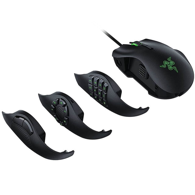 Mouse Óptico Razer Naga Trinity Intercambiable Razer Naga Trinity