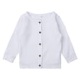thumbnail image 2 of Mialoley Boys Girls Button-down Cardigan, Solid Color Sweater, Casual Outerwear, 2 of 9