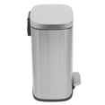 thumbnail image 2 of Home Basics Soft Close 12 Lt Stainless Steel Step Waste Bin, Silver, 2 of 5