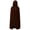 Coffee, variant on FASHOFT Unisex Medieval Wizard Halloween Costumes Hooded Robe Cape Cloak Cosplay Outfit Renaissance Party Stage Performance Fancy Dress Up Halloween Costume L-150