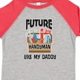 thumbnail image 4 of Inktastic Future Handyman Like Daddy Boys Toddler T-Shirt, 4 of 5