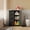 Black, variant on 33'' Small Bathroom Storage Cabinet with Drawers and Door, Freestanding Wooden Bathroom Cabinet Storage Organizer, White