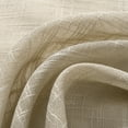 thumbnail image 4 of PHOENIGON Polyester Linen Textured Solid Color Curtains Grommet Lightweight Curtain Pair(Set of 2), 4 of 13