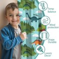 thumbnail image 3 of Blackout Kids Curtains,Light Blue Dinosaur Landscape Pattern Childrens Insulated Curtains Set Of 2,Bedroom Essentials,Toddler Room Decor 42"x54", 3 of 5