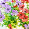 thumbnail image 4 of Historyli 6 Piece Mason Jar Centerpiece, Glass Mason Jar with Colored Daisies and LED Lights, Mason Jar Flower Table Decoration for home Decore, 4 of 7