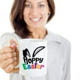thumbnail image 2 of Hoppy Easter Rabbit Bunny Ears Ceramic Coffee & Tea Gift Mug (15oz), 2 of 4