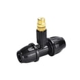 thumbnail image 2 of Fesfesfes Drip Irrigation Fittings, Lock Barbed Tee Connectors,T Connectors for Tubing Non-Drop Straight Tee for Irrigation Tubing Atomizing Automatic Watering System, 2 of 7