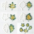 thumbnail image 5 of Silicone Maple Leaf Epoxy Resin Molds Keychain Pendant Molds DIY Cup Mat Molds Crafts Casting Molds, 5 of 5