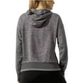 thumbnail image 2 of Mondetta Women's Ultra Soft Pullover Hoodie, Purple Mélange Sustainable XXL, 2 of 3