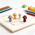 thumbnail image 3 of FEOLGEHLY 10PCS Erasers, Cartoon Eraser, Under 1$ Erasers Bulk, Mini Erasers, Cute Erasers, Pencil Erasers for Writing Drawing, Office Supplies, Stationery, Clean Erasing, Novelty (Random Colors), 3 of 7