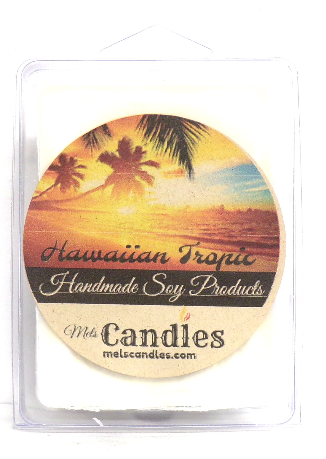 Handmade All-Soy Candle Tropical WIND Summer Gift MAKANI 7-ounce Hawaii Natural