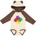 thumbnail image 3 of Inktastic Autism Awareness Month Puzzle Boys or Girls Long Sleeve Baby Bodysuit, 3 of 5