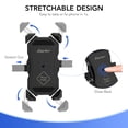 thumbnail image 4 of Bike Phone Holder Mount with Stainless Steel Clamp Arms Anti Shake and Stable 360° Rotation Auto Stretch/Lock Mount Bike Phone Holder Bicycle Phone Mount for Bicycle, Stroller, Scooter, 4 of 7
