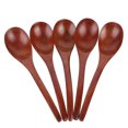 thumbnail image 2 of Coffee Spoon,5Pcs Wooden Soup Spoon Rice Spoon Wooden Spoon Ultimate Reliability, 2 of 7