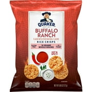 Quaker Gluten-Free Buffalo Ranch Rice Crisps, 6.06 Oz
