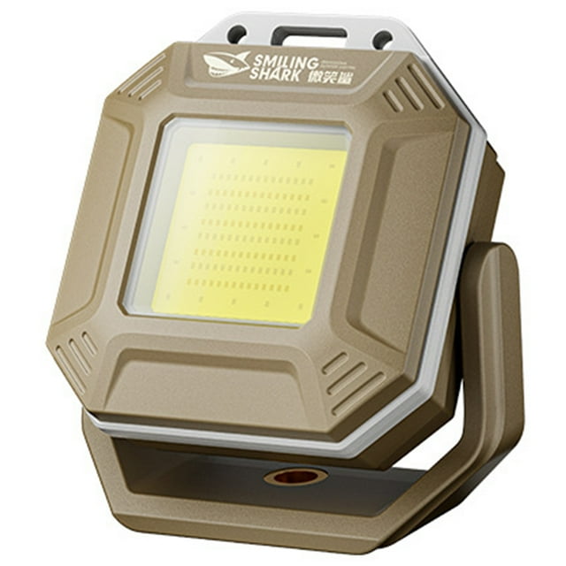 Luz de Trabajo COB LED Inspección Recargable con Base Magnética Caqui