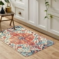 thumbnail image 6 of Wonnitar 2'X3' Small Boho Tribal Rugs for Entryway,Soft Kitchen Rugs Non Slip Washable Rugs,2X3ft Modern Foldable Door Mat Indoor Entrance Low-Pile Throw Rug for Bedroom Bathroom, 6 of 6