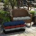 thumbnail image 6 of ARDEN Outdoor Wicker Settee Cushion 41.5 x 18, Stone Grey Leala, 6 of 12
