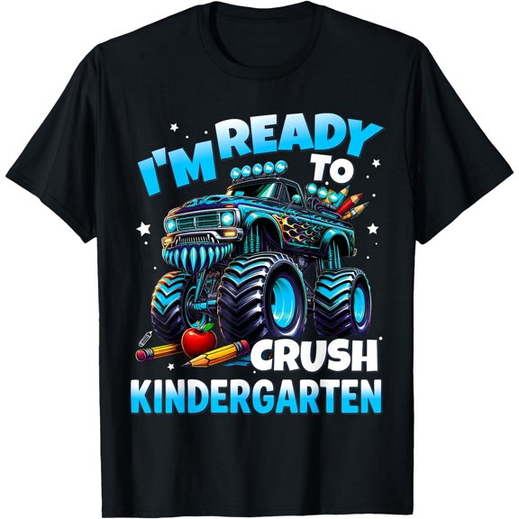 I'm Ready To Crush Kindergarten First Day of Boys T-Shirt, Unisex T-Shirt