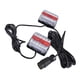 thumbnail image 5 of Kit de luces LED para remolque de 12 V, resistentes al agua, con intermitentes, luces traseras y luces de freno (rojas y blancas) Rojo + blanco, 5 of 9