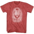 thumbnail image 1 of Mr. T Beards Red Heather Adult T-Shirt 4Xl, 1 of 2