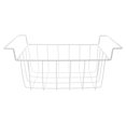 thumbnail image 1 of Jaula de almacenamiento para congelador, contenedor de almacenamiento para congelador, cesta de alambre para congelador, cesta para congelador vertical, divisor del compartimento del congelador, 1 of 8
