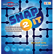 Snap Circuits Snap-2-It STEM Board Game 1-4 Players