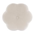 thumbnail image 3 of Sabine Accent Vanity Stool, White, 3 of 8