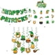thumbnail image 5 of Yuarrent Decoración St. Patrick's Day Garland Banner Photo Props Banderín Regalos de vacaciones Adornos colgantes para el hogar Árbol de interior y Kits de decoración para fiestas Pastel Insertar Yuarrent HA012639-02, 5 of 6