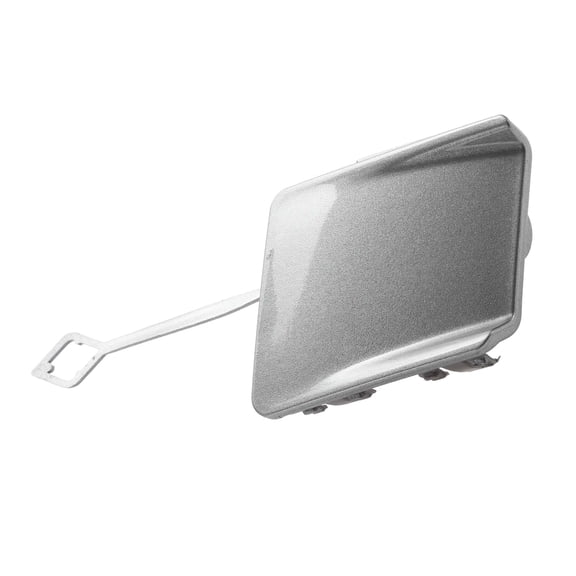 Rear Car Bumper Tow Hook Cover Space Grey for BMW 5-Series F10 LCI Base Sedan Basis No.51127332776