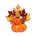 thumbnail image 1 of Adorno de calabaza de Halloween, centro de mesa de comedor, decoración artística novedosa para Estilo G, 1 of 9
