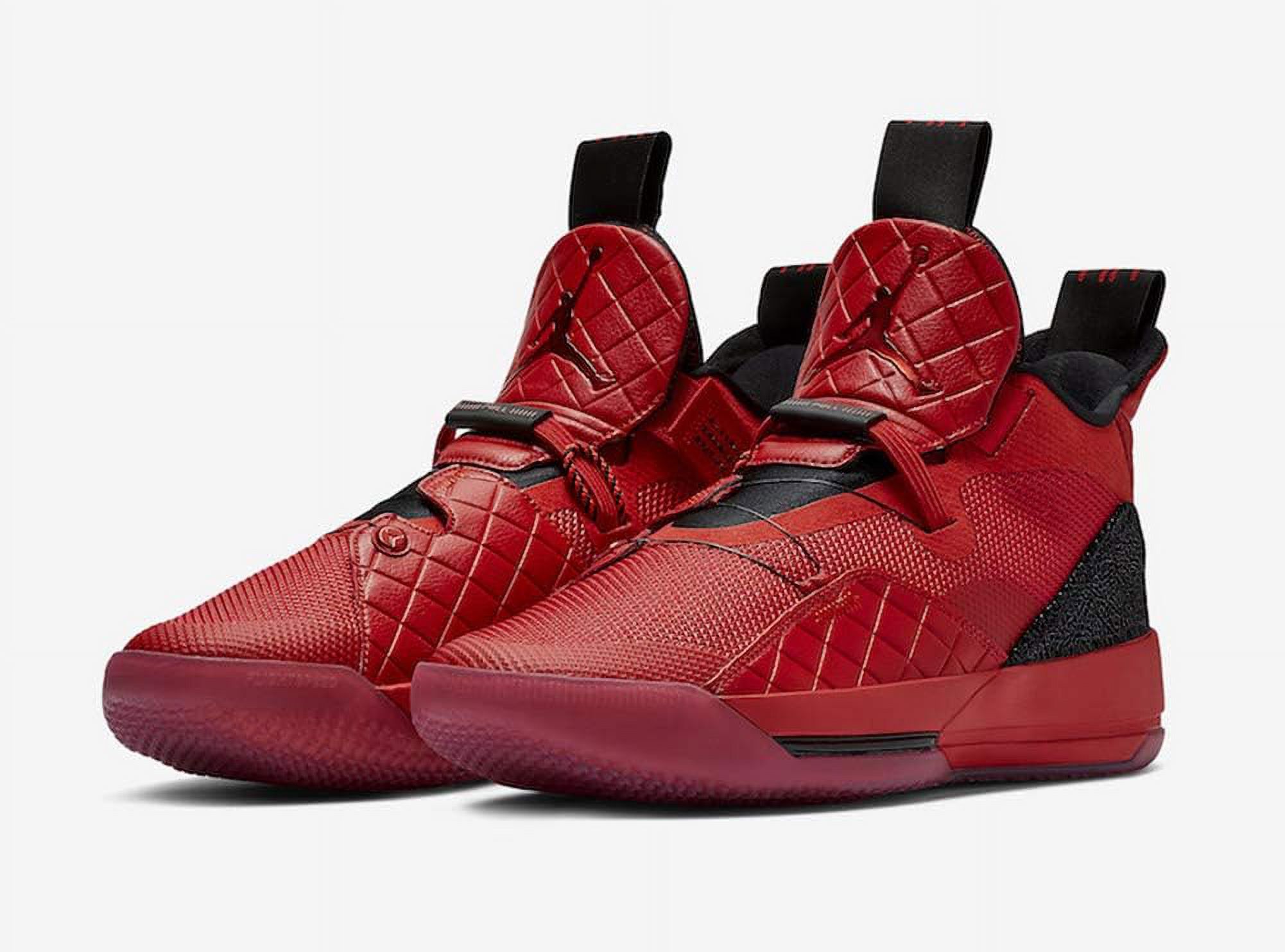 Jordan Air XXXIII Basketball Shoes (10-M, Red/Black 
