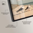 thumbnail image 4 of Seagulls at the Beach I Shadowbox Print Coastal Art by Art Remedy, Black Frame, 36 x 24, 4 of 7