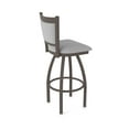 thumbnail image 2 of 870 Hadleigh 36" Swivel Bar Stool with Bronze Finish and Canter Folkstone Grey Seat and Back, 2 of 5