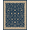 Navy, Pattern 1, variant on ODIKA 4' x 6' Machine Washable Non-Slip Area Rug, Middle Eastern Palmette High Traffic Rug, Beige, 238008