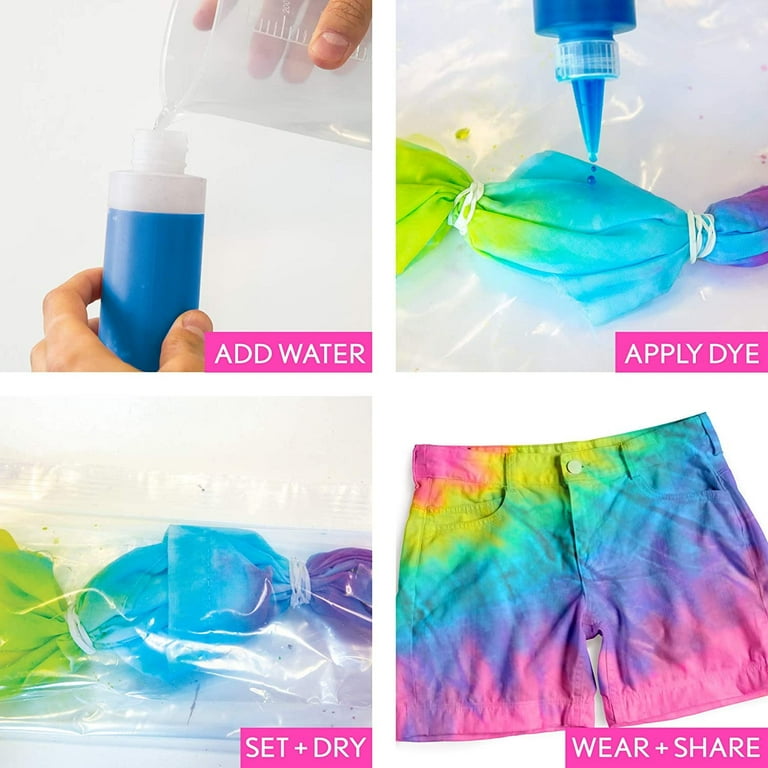 Just My Style Neon Tie-Dye Kit by Horizon Group USA, Create 18