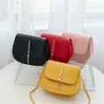 thumbnail image 3 of JAHH Small Shoulder Bag with Removable Straps Cross Body Clutch Purse Handbag for Women Handbags Crescent Purse Fashion Style Solid Color Tassel Leather Messenger Bag, 3 of 9