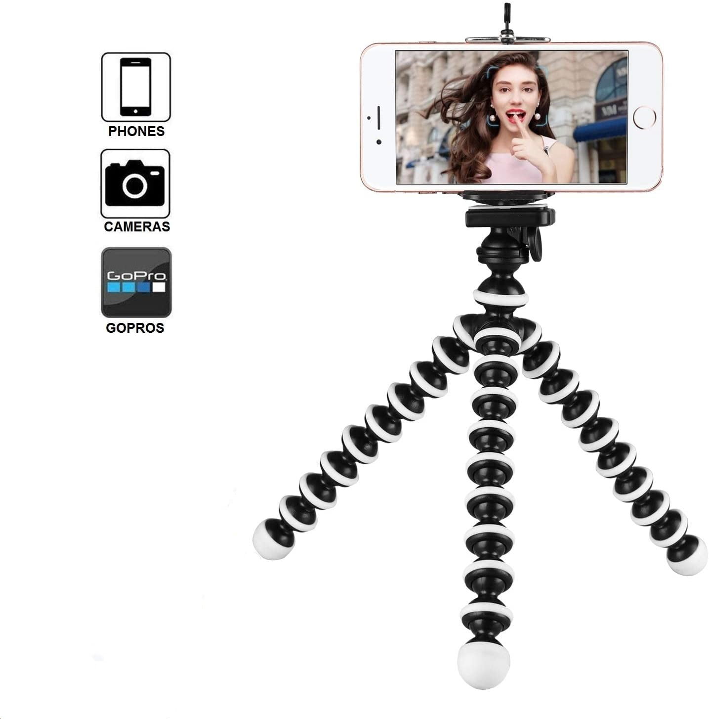 Portable Flexible Tripod Octopus Stand for Gopro Camera/SLR/DV Phone