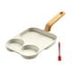 thumbnail image 3 of Sartén antiadherente para tortillas, parrilla y desayuno con 3 secciones divididas 2 uds universales, 3 of 9