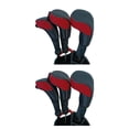 thumbnail image 3 of Eigraketly Cubierta del club Artesanía a prueba de polvo Accesorios al aire libre Diseño de moda Contenedor de palos Suministros de golf Cubiertas de palo Rojo 2piezas Eigraketly CBP499469, 3 of 5