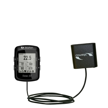 Portable Emergency AA Battery Charger Extender suitable for the Bryton Rider 30 - with Gomadic Brand TipExchange Technology