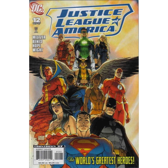 Justice League of America (2nd Series) #12C VF ; DC Comic Book