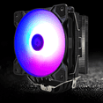 thumbnail image 1 of Radiador de CPU de 6 tubos de calor silencioso de 12 cm refrigerado por aire 1151 computadora de escritorio 2011 Ventilador de CPU AMD, 1 of 3