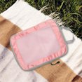 thumbnail image 6 of Unique Bargains 1 Pc Mesh Packing Cube for Luggage 11.81"x4.72"x14.96" Pink, 6 of 6