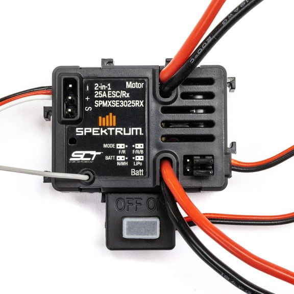 Spektrum Accessories SLT 25a ESC/RX 1/16 & 1/18 IC2 SPMXSE3025RX