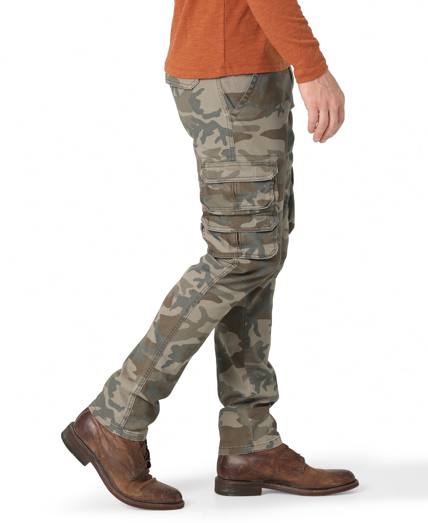 Wrangler® Men's Stretch Taper Leg Regular Fit Cargo Pant