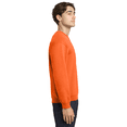 thumbnail image 5 of Gildan Long Sleeve Men's Sweatshirt, Hi Vis Durable Heavy Blend Casual Crewneck Sweatshirt, Safety Orange, S, 5 of 6
